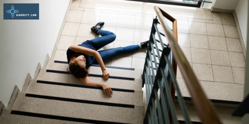 How can negligence impact slip-and-fall compensation?